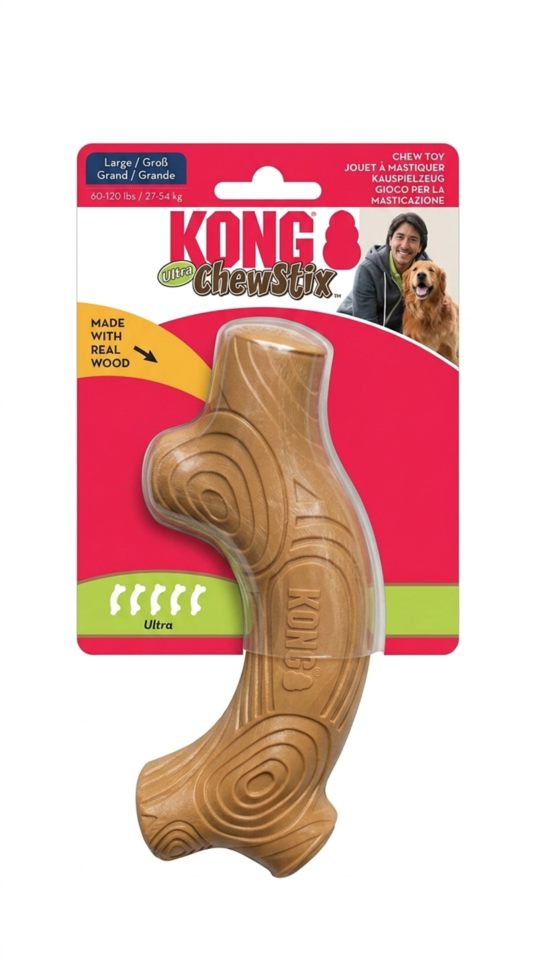 KONG ChewStix Ağaç Dalı Şeklinde Köpek Oyuncak L