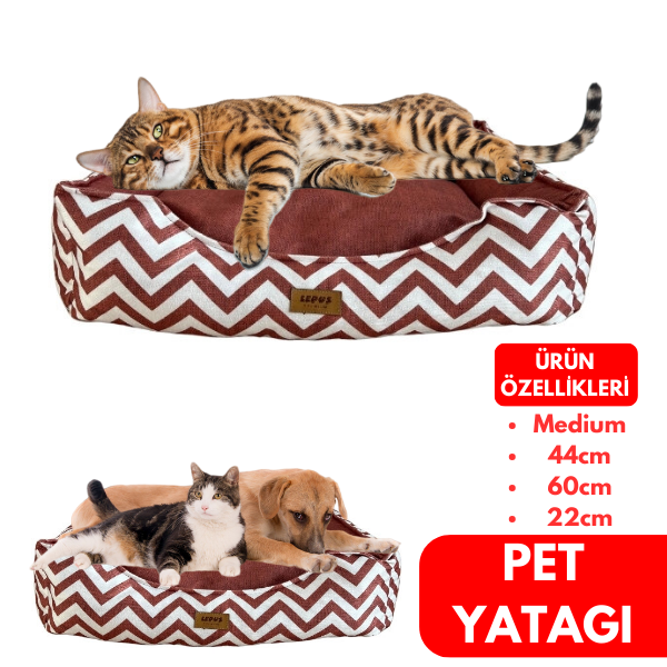Lepus Kedi ve Köpek Yatağı Taba Medium