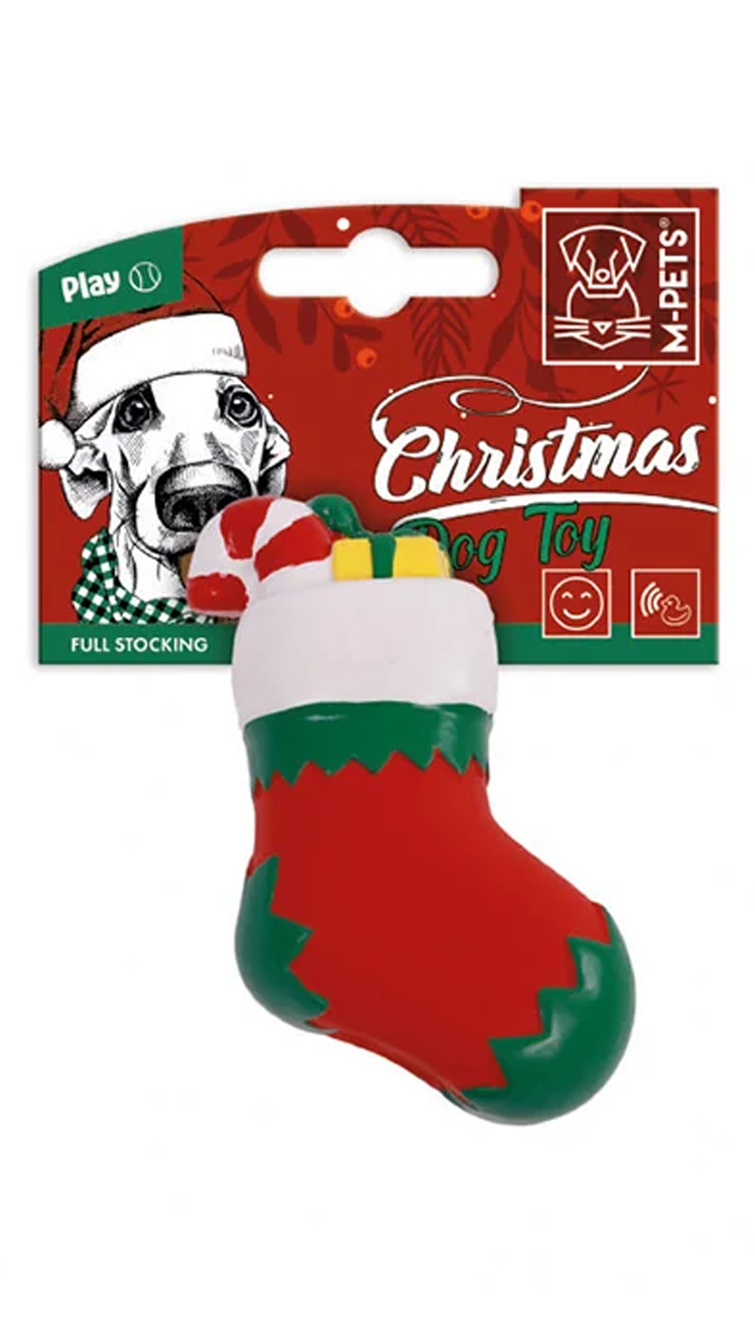 M-PETS CHRISTMAS FULL STOCKING KÖPEK OYUNCAĞI