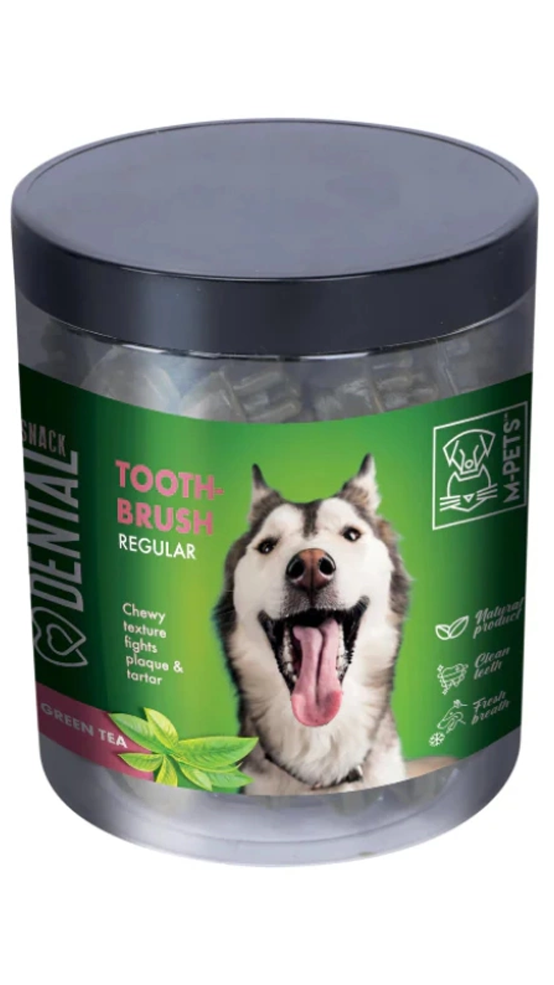 M-Pets Diş Sağlığı İçin Yeşil Çaylı Köpek Ödülü 330gr