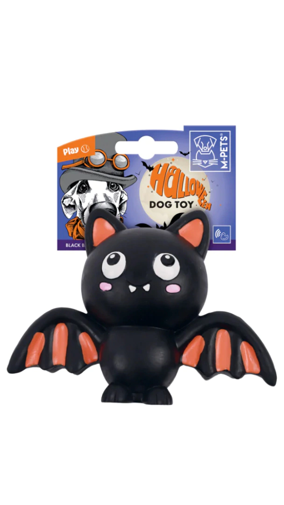 M-PETS HALLOWEEN BLACK BAT KÖPEK OYUNCAĞI