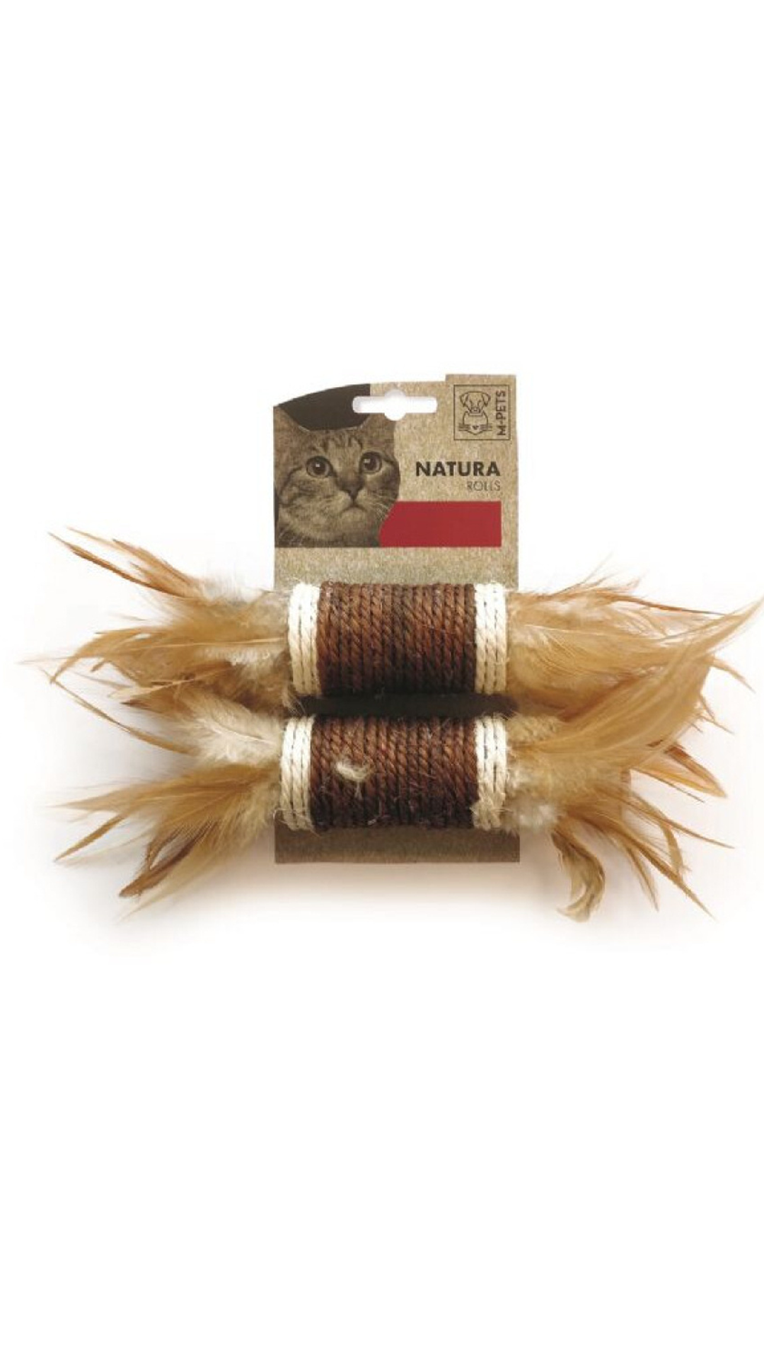 M-PETS NATURA ROLLS KEDİ OYUNCAĞI MIX COLOR