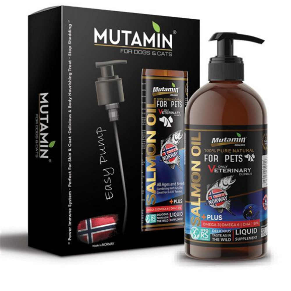 Mutamin Kedi ve Köpek Norveç İthal Somon Yağı 150 ml 
