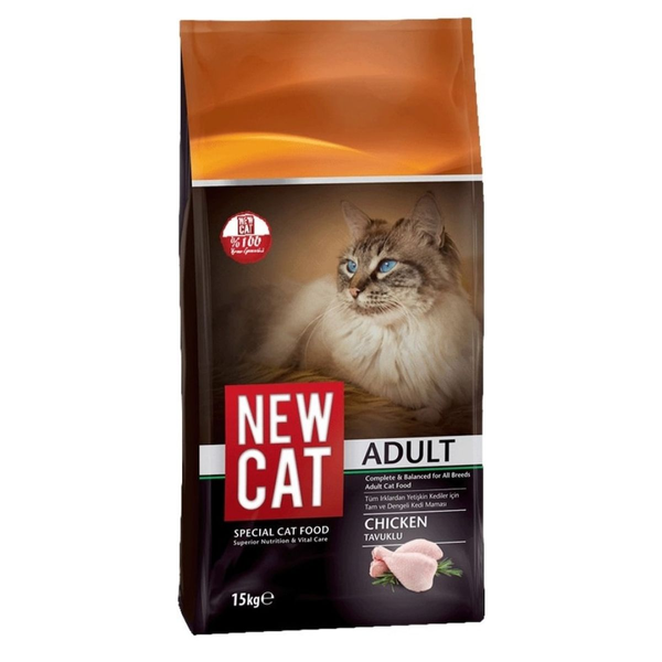 Newcat 15 Kg Tavuklu Yetişkin Kedi Maması