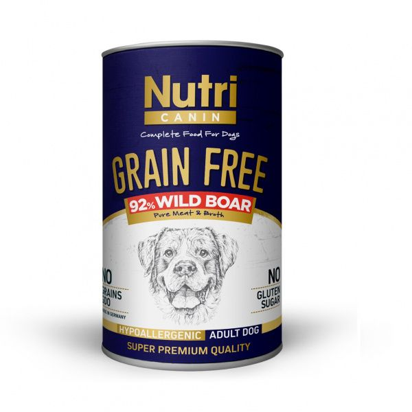 NUTRI CANIN G.F. WILD BOAR 400 GR