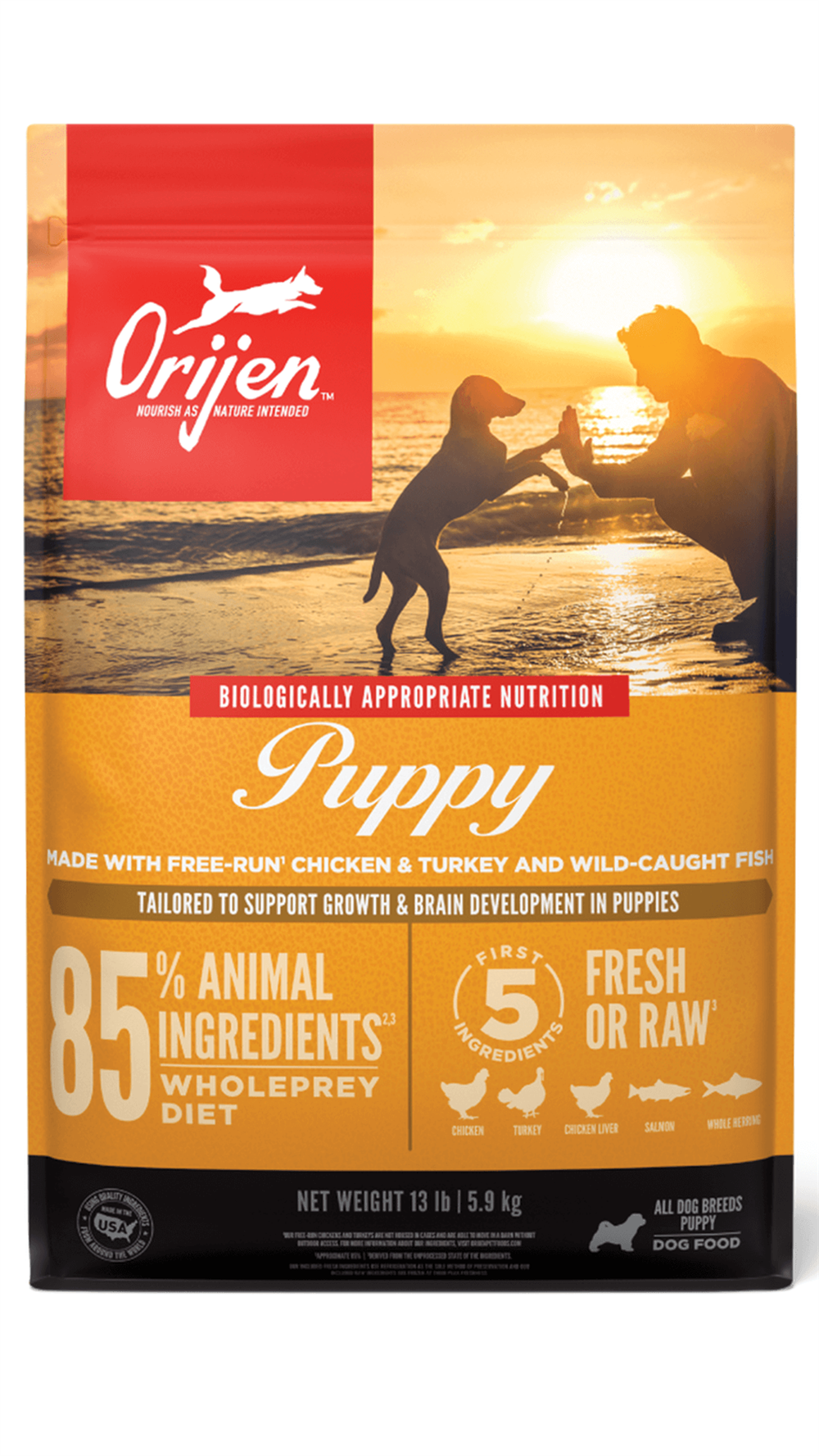 Orijen Puppy Tahılsız Yavru Köpek Maması 11,4 Kg