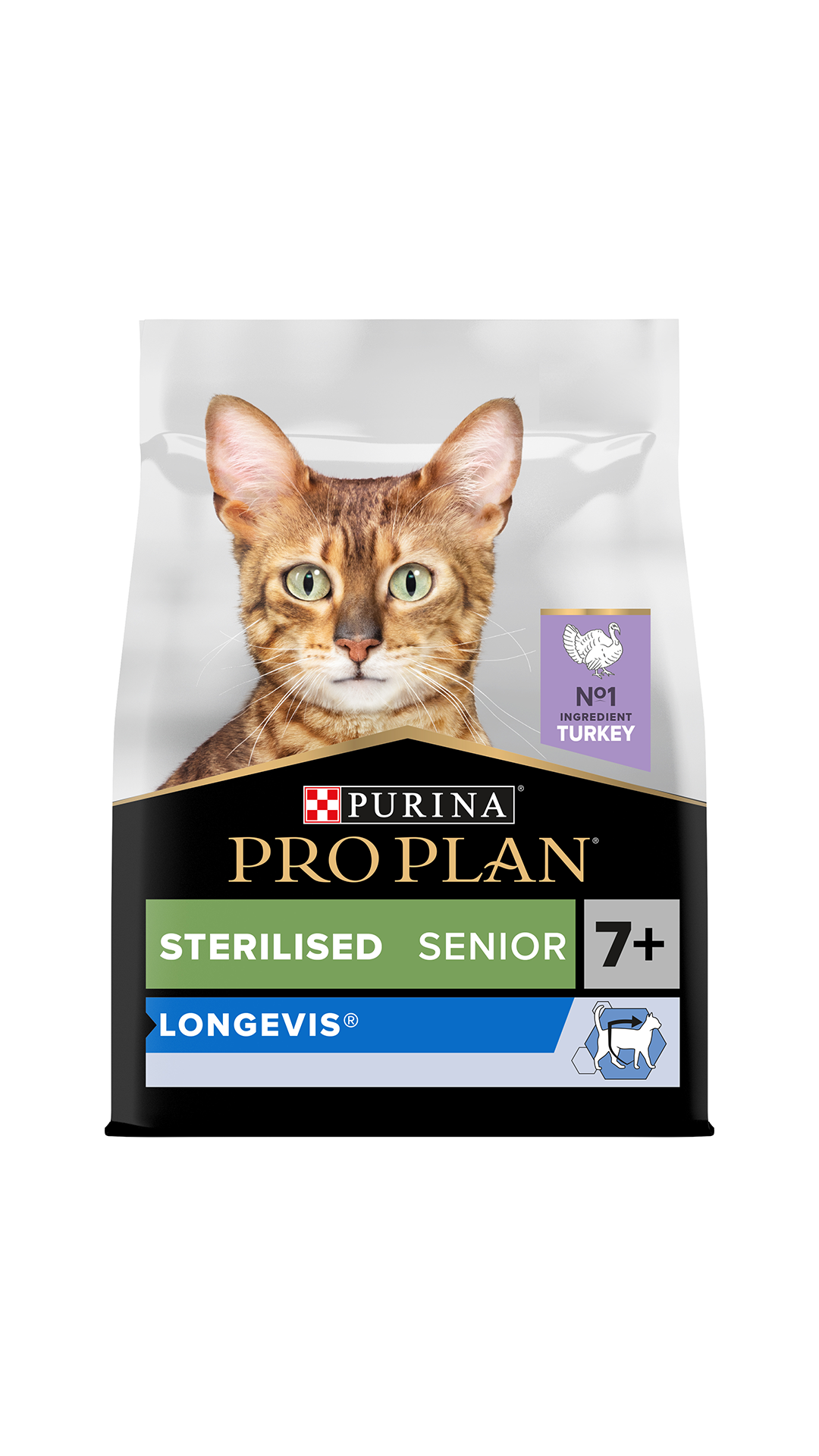 Pro Plan 7+ Hindili Kısırlaştırılmış Yaşlı Kedi Maması 3kg