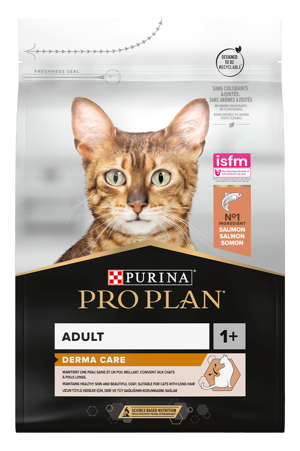 Pro Plan Derma Care Somonlu Tüy Yumağı Önleyici Yetişkin Kedi Maması 3kg