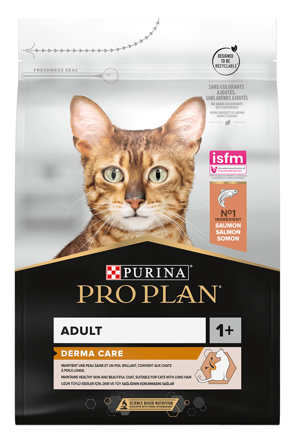 Pro Plan Derma Care Somonlu Tüy Yumağı Önleyici Yetişkin Kedi Maması 1,5kg