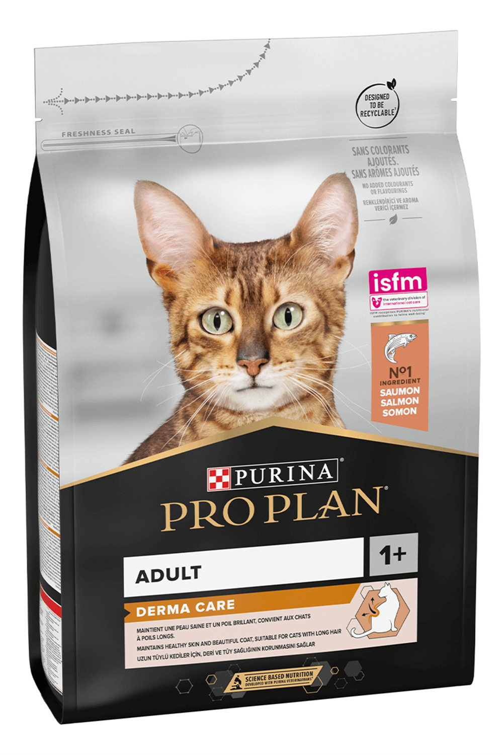 Pro Plan Derma Care Somonlu Tüy Yumağı Önleyici Yetişkin Kedi Maması 1,5kg