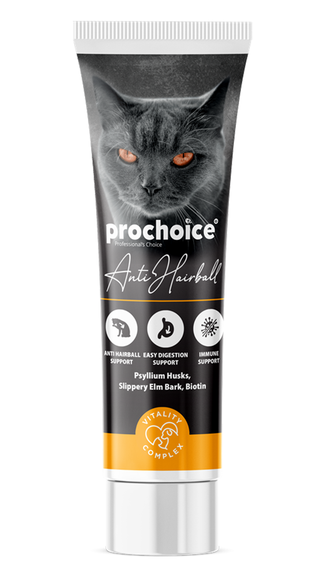 Prochoice Psyllium Husks Slippery Elm Bark Biotin Anti Hairball Paste 100 Gr