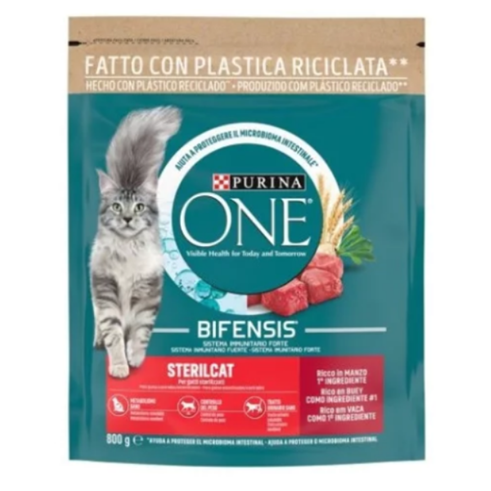 Purina One Sığır Etli Kısırlaştırılmış Kedi Maması 800 Gr