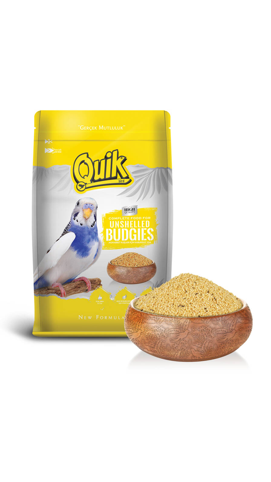 QUIK SPECIAL KABUKSUZ KUS YEMI 400 GR 8 LI