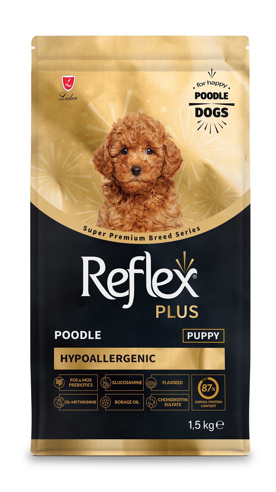 Reflex Plus HypoAllergenic Poodle Yavru Köpek Maması 1,5kg