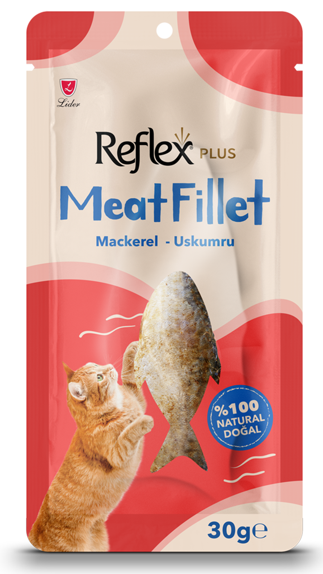 REFLEX PLUS MEAT FILLET TON  BALIĞI FİLETO 30GR