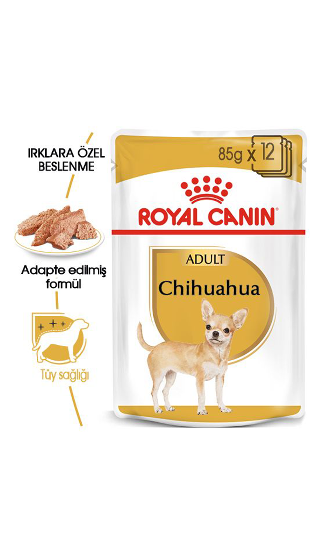Royal Canin Chihuahua Yetişkin Köpek Konservesi 85gr