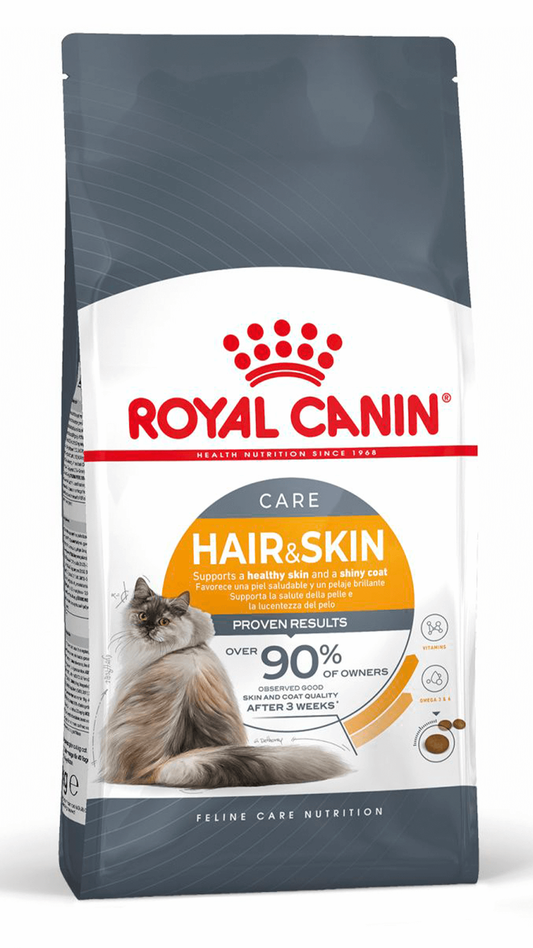 Royal Canin Hair&Skin Hassas Tüylü Yetişkin Kedi Maması 4 kg