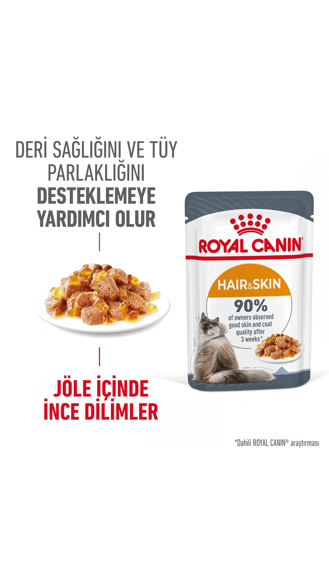 Royal Canin Intense Beauty Jelly Kedi Konservesi 85Gr