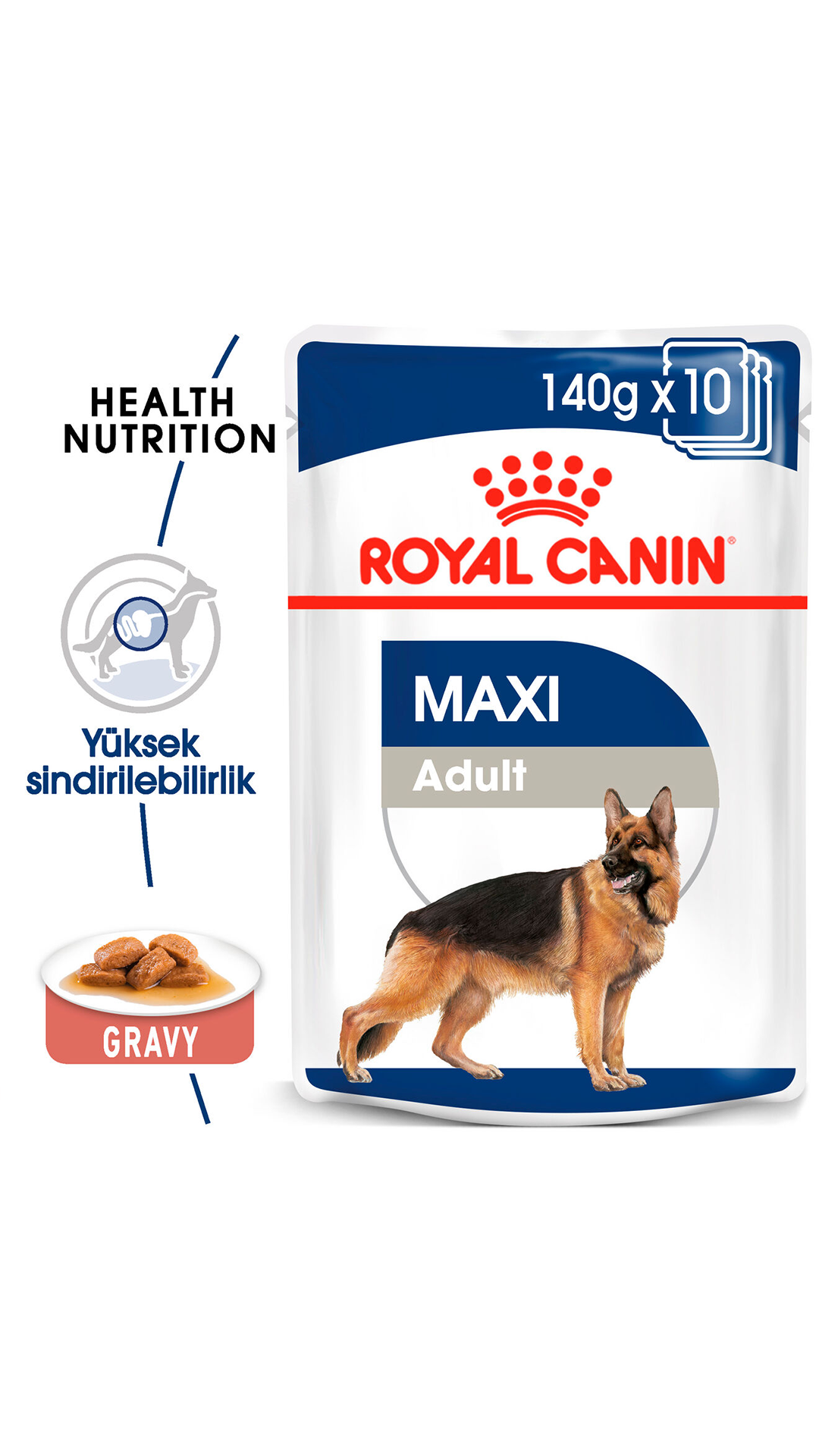 Royal Canin Sos İçinde Büyük Irk Yetişkin Köpek Konservesi 140gr