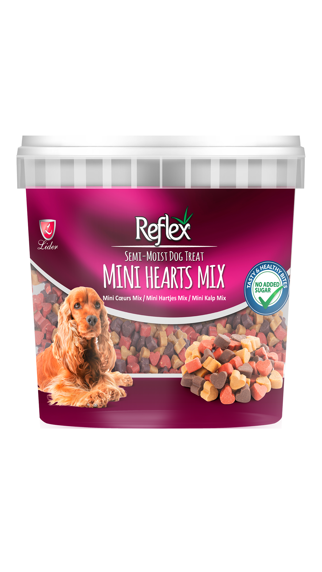 SEMI-MOIST ÖDÜL MAMASI / MINI KALP MIX 500 GR