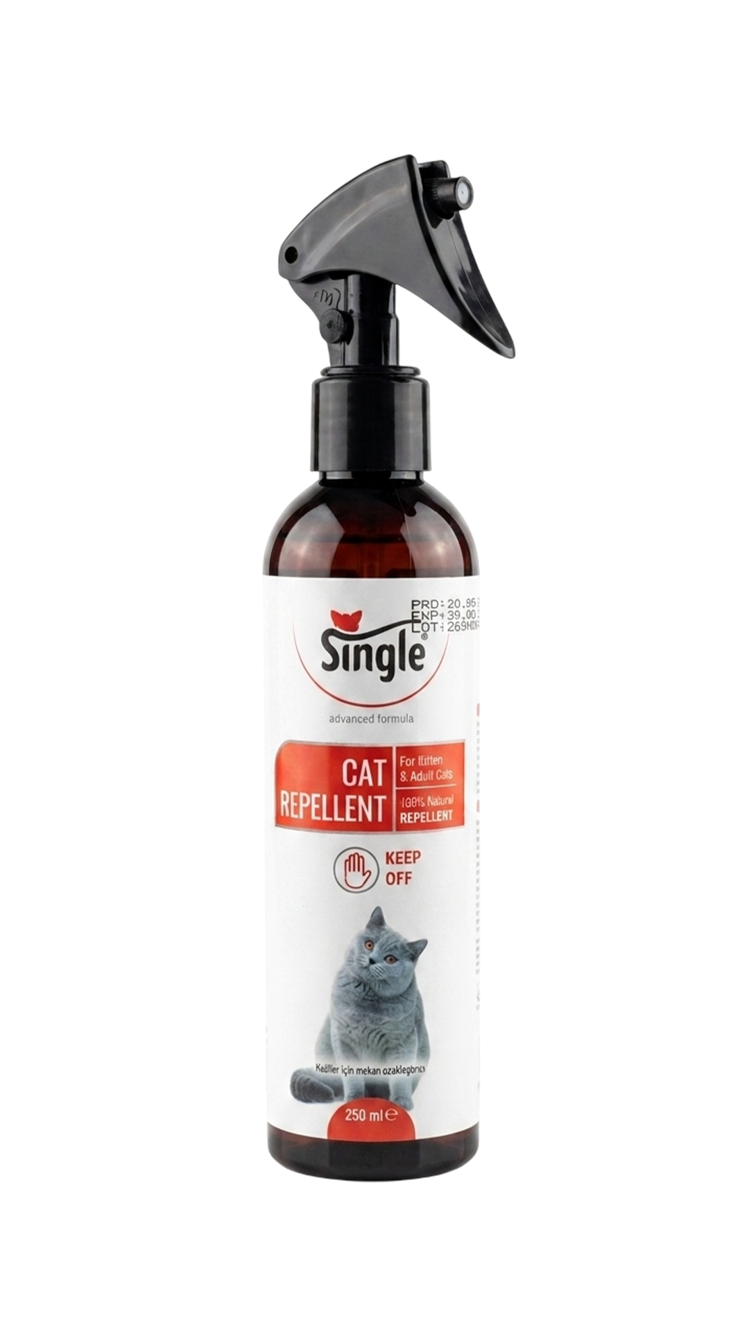 Single Keep Off Kedi Uzaklaştırıcı Sprey 250ml