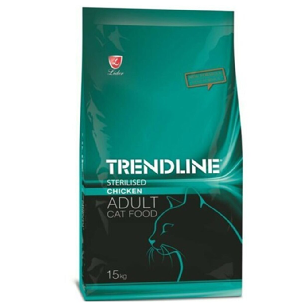 Trendline Sterilised Tavuklu Kısırlaştırılmış Kedi Maması 15 Kg