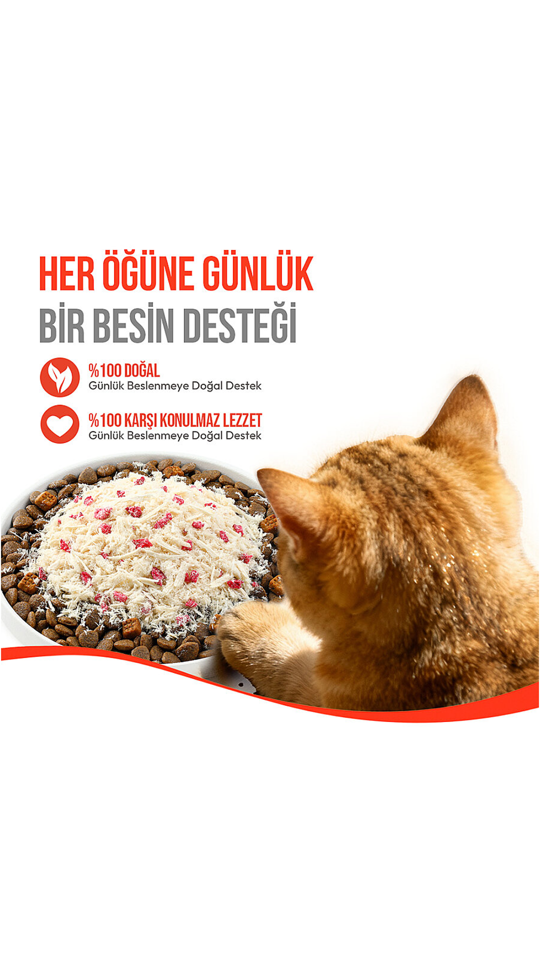 WANPY DONDURULARAK KURU FLUFFY TAVUK KIZILCIK 30GR