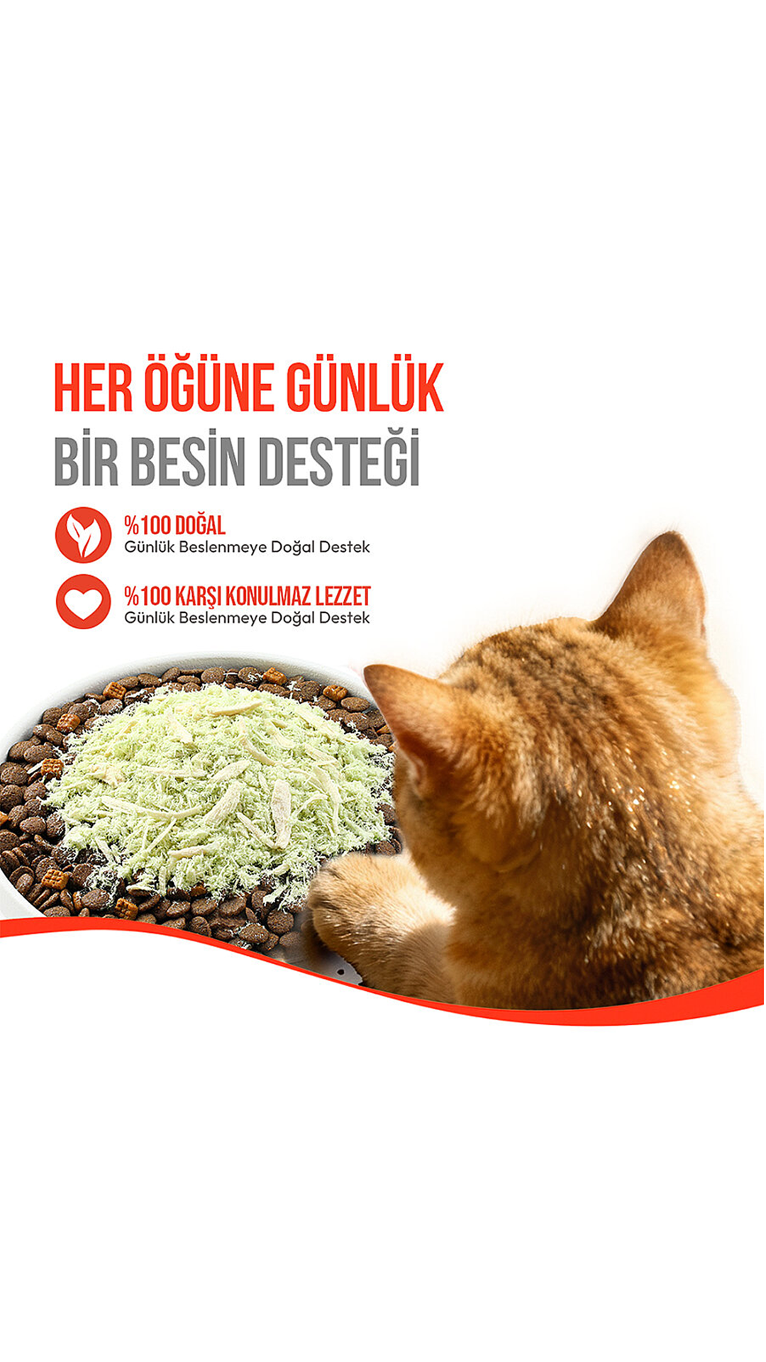 WANPY DONDURULARAK KURU FLUFFY TAVUK KEDİOTU 30GR