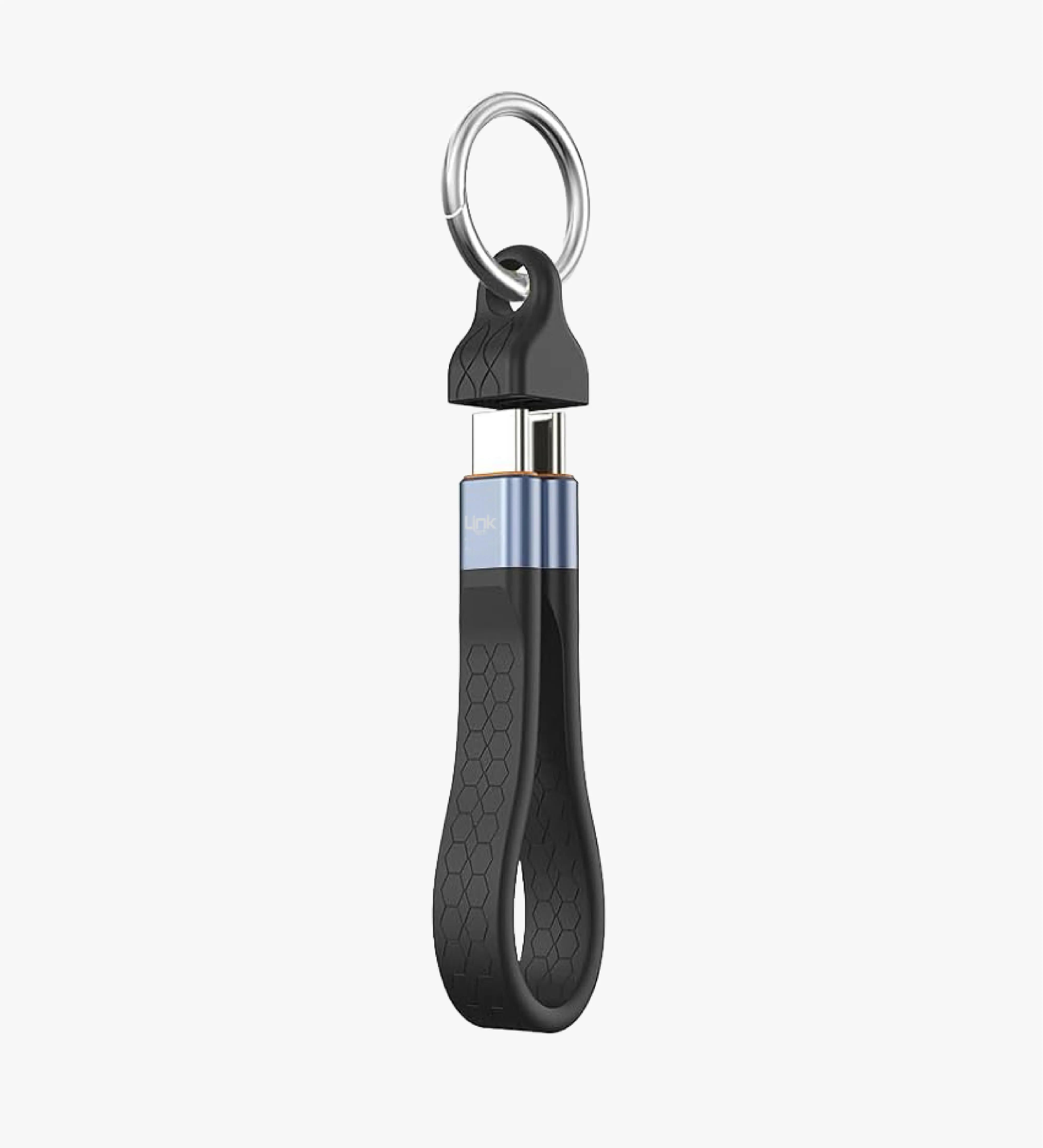 K623 Ultra Hızlı USB 4.0 USB-C To USB-C 240W Anahtarlık Şarj Kablosu
