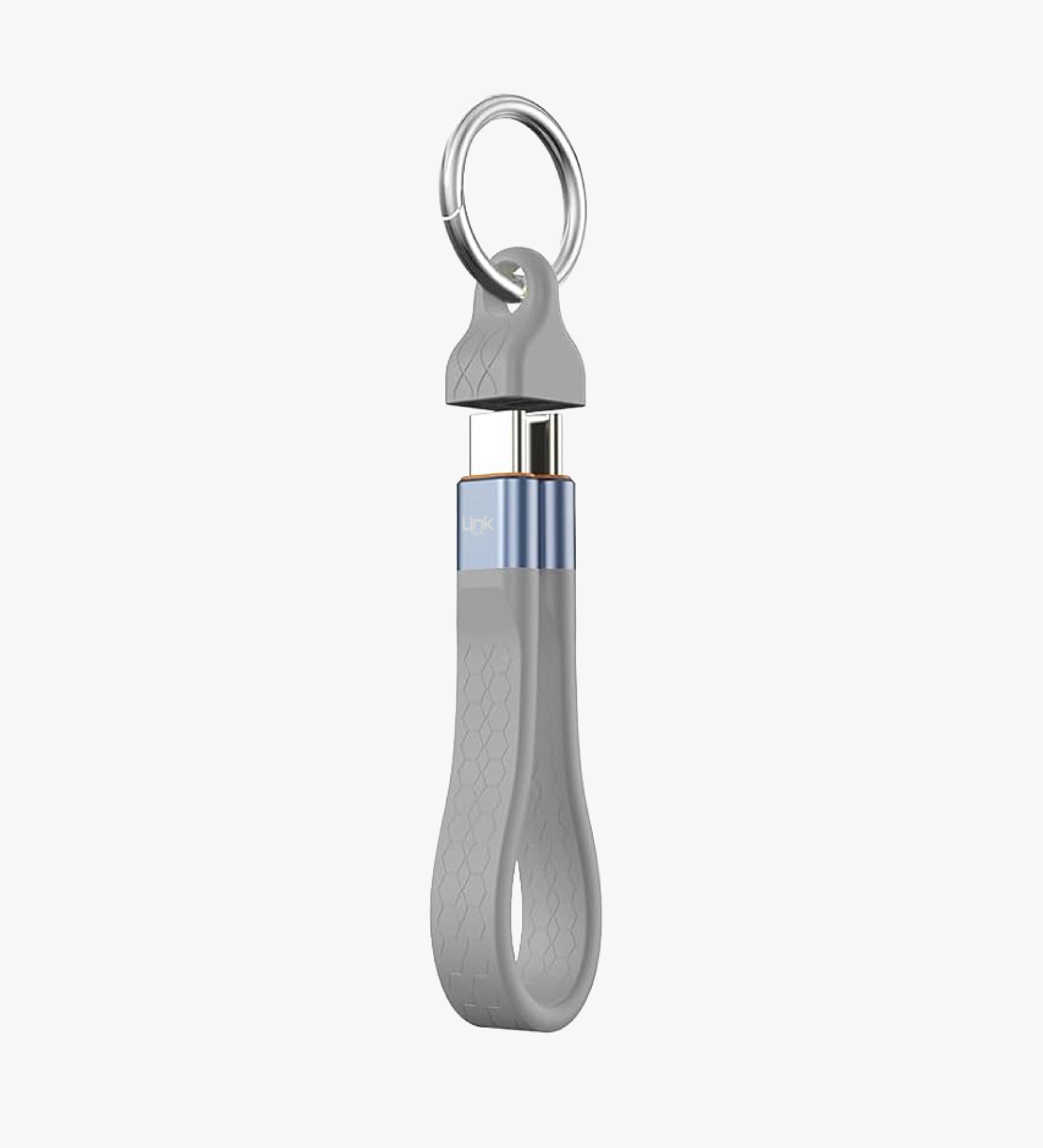 K623 Ultra Hızlı USB 4.0 USB-C To USB-C 240W Anahtarlık Şarj Kablosu