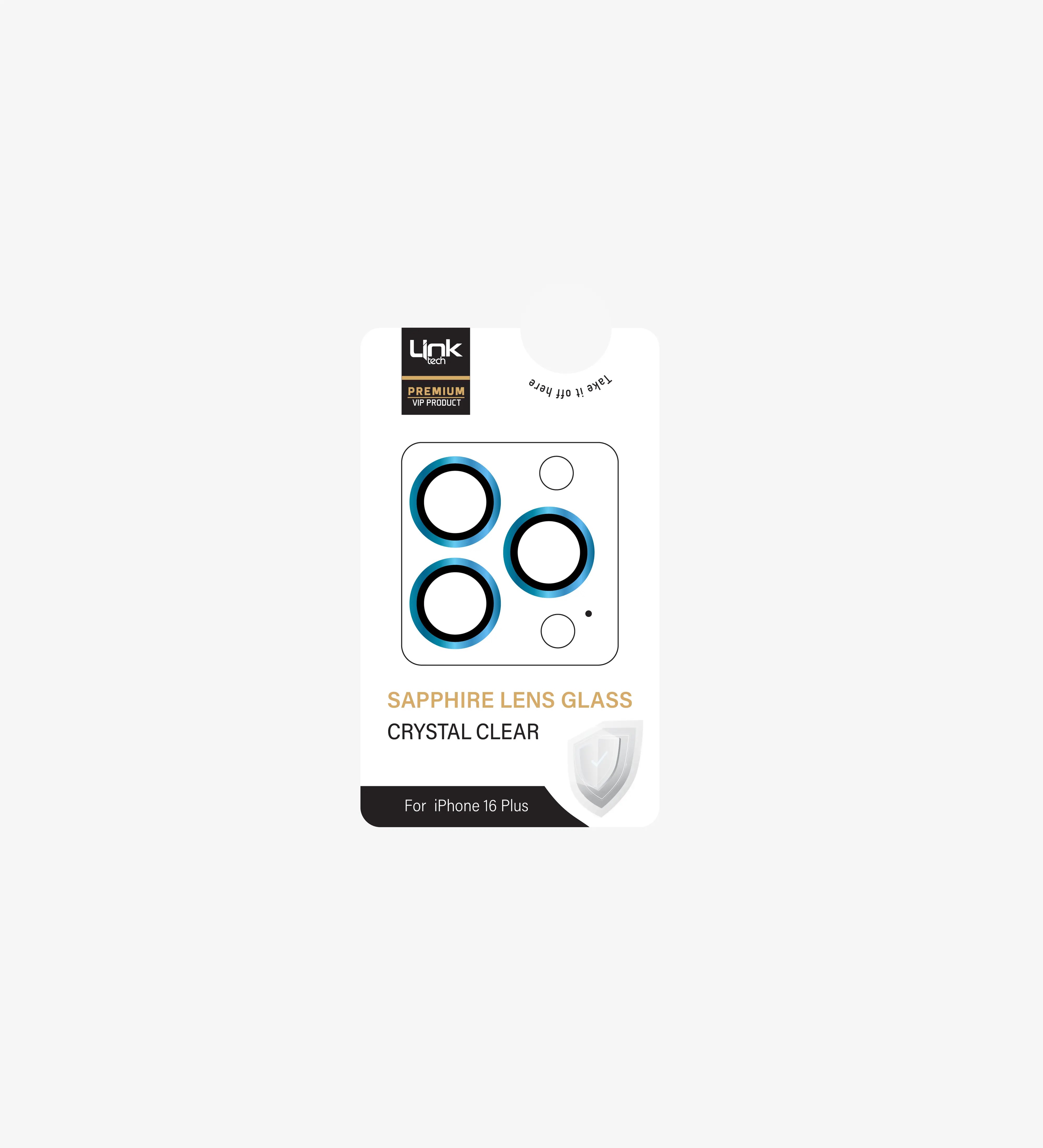 Sapphire Glass Lens Protector for iPhone 16 / 16 Plus