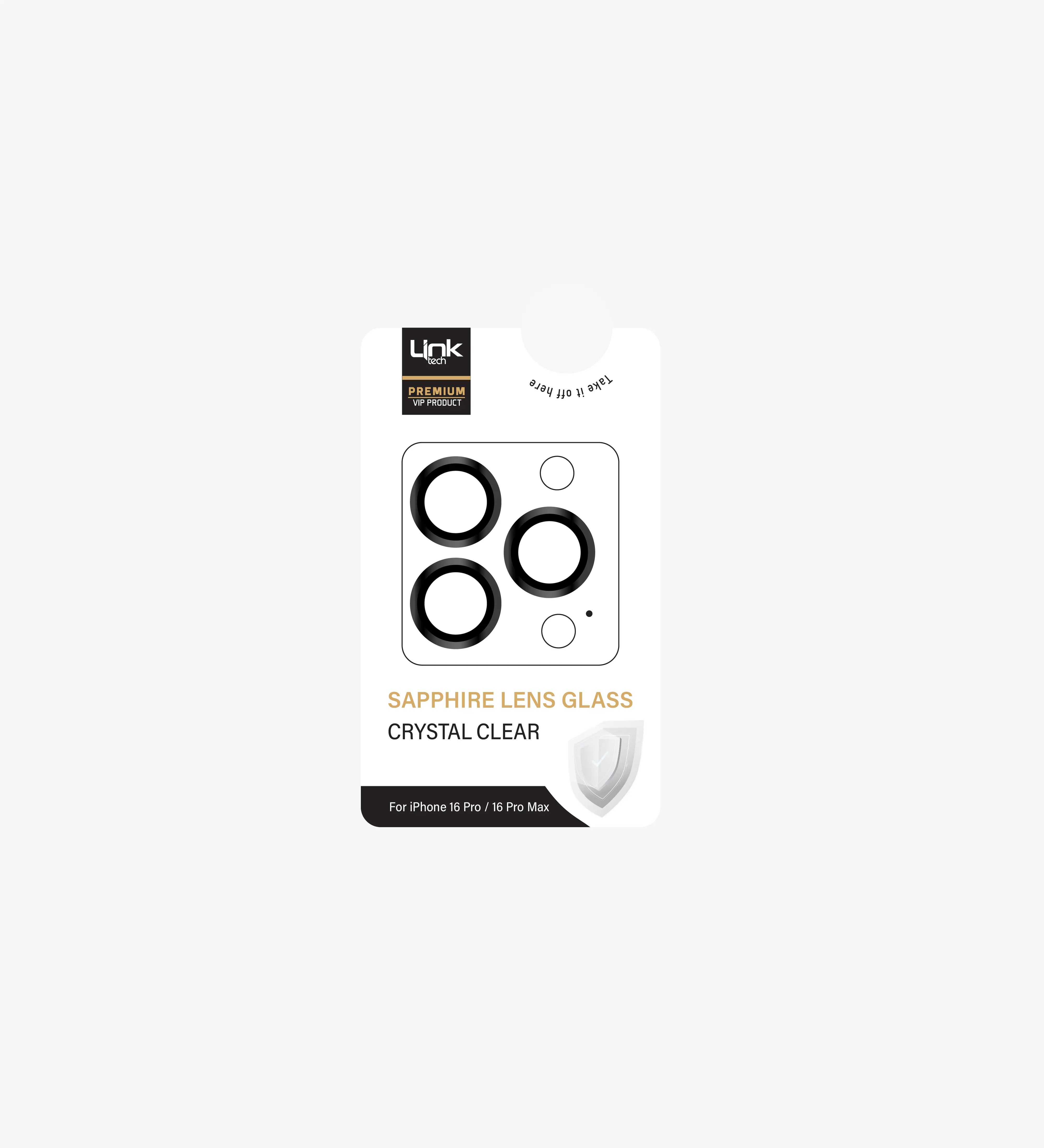 Sapphire Glass Lens Protector for iPhone 16 Pro / 16 Pro Max