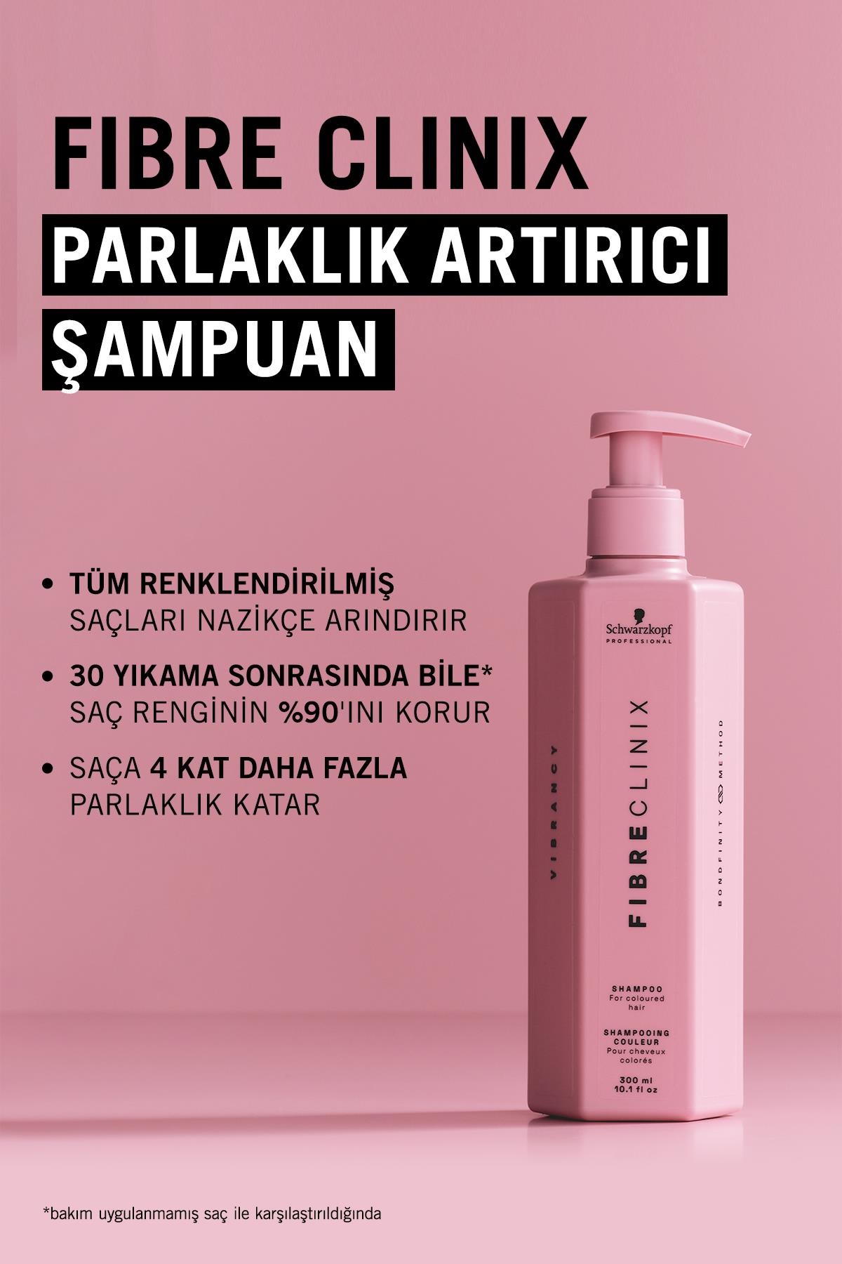 Fibre Clinix Parlaklık Artırıcı Şampuan 300ml
