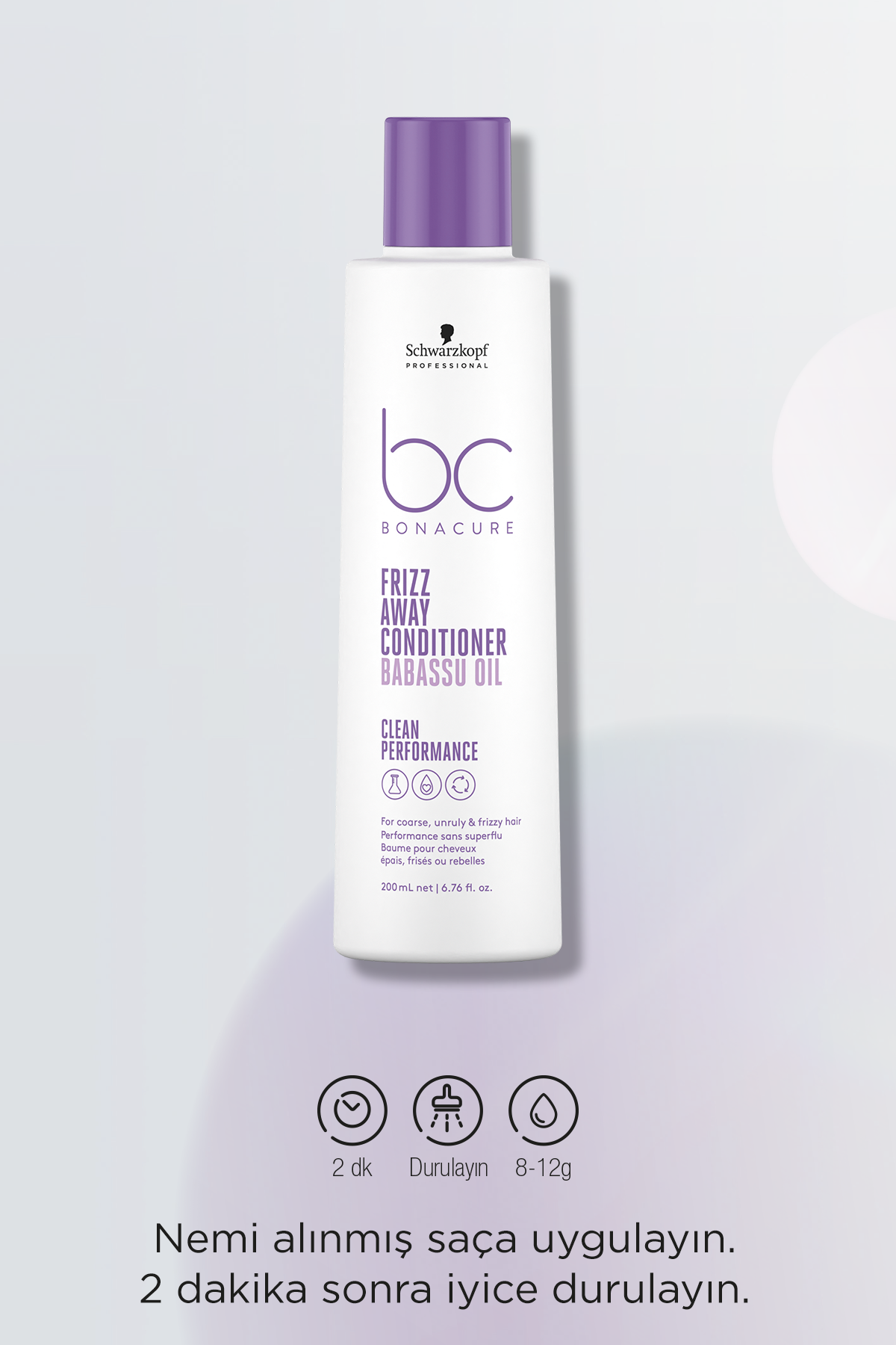 BC Clean Elektriklenme Karşıtı Saç Kremi 200ml
