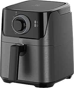 AirfryerElectrolux E5AF1-4GB Create 5 Airfryer Granit Siyah 3.5 Litre Sepet Kapasiteli, 2.5 Litre Kızartma Kapasiteli, 1350W, 60 Dakikalık Zamanlayıcılı