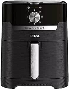 AirfryerTefal EY5018 Easy Fry & Grill Classıc Yağsız Fritöz Airfryer, 4,2 Litre Kapasite, Hava ile Kızartma & Izgara, 60 Dk Zamanlayıcı, Siyah (1510002076)