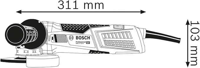 Avuç Taşlama MakineleriBOSCH PROFESSİONAL GWX 17-125 S AVUÇ TAŞLAMA MAKİNESİ X-LOCK (1.700 W, DİSK ÇAPI: 125 MM, 2.800-11.500 DEV/DAK)