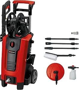 Basınçlı YıkamaEinhell Yüksek Basınçlı Yıkama Makinesi TE-HP 140 (1.900 W, maks. 140 bar, modüler hızlı bağlantı sistemi, yüksek basınç hortumu, tabanca, lans, çeşitli nozullar, fırça, sprey kabı dahil) - 4140760