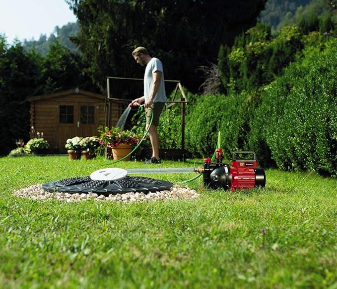 Dalgıç PompalarEinhell Bahçe Pompası GC-GP 6040 ECO (600 W, max. 3.6 bar, 4000 L/h debi, su dolum göstergesi, katlanabilir sap, su giriş çıkış tapası, termal koruma) - 4180320