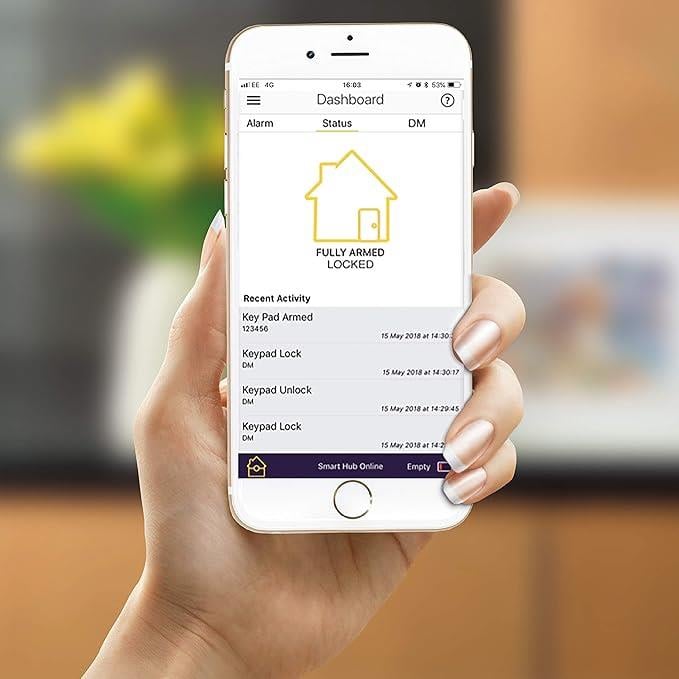 Hareket SensörleriYale 60-A100-0EIR-SR-5011 Smart Home Dış Hareket Dedektörü