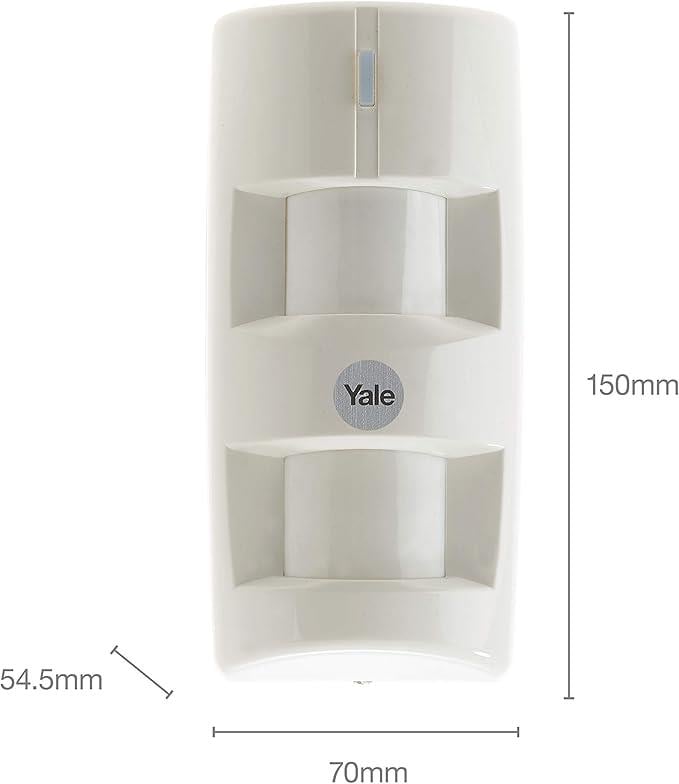 Hareket SensörleriYale 60-A100-0EIR-SR-5011 Smart Home Dış Hareket Dedektörü