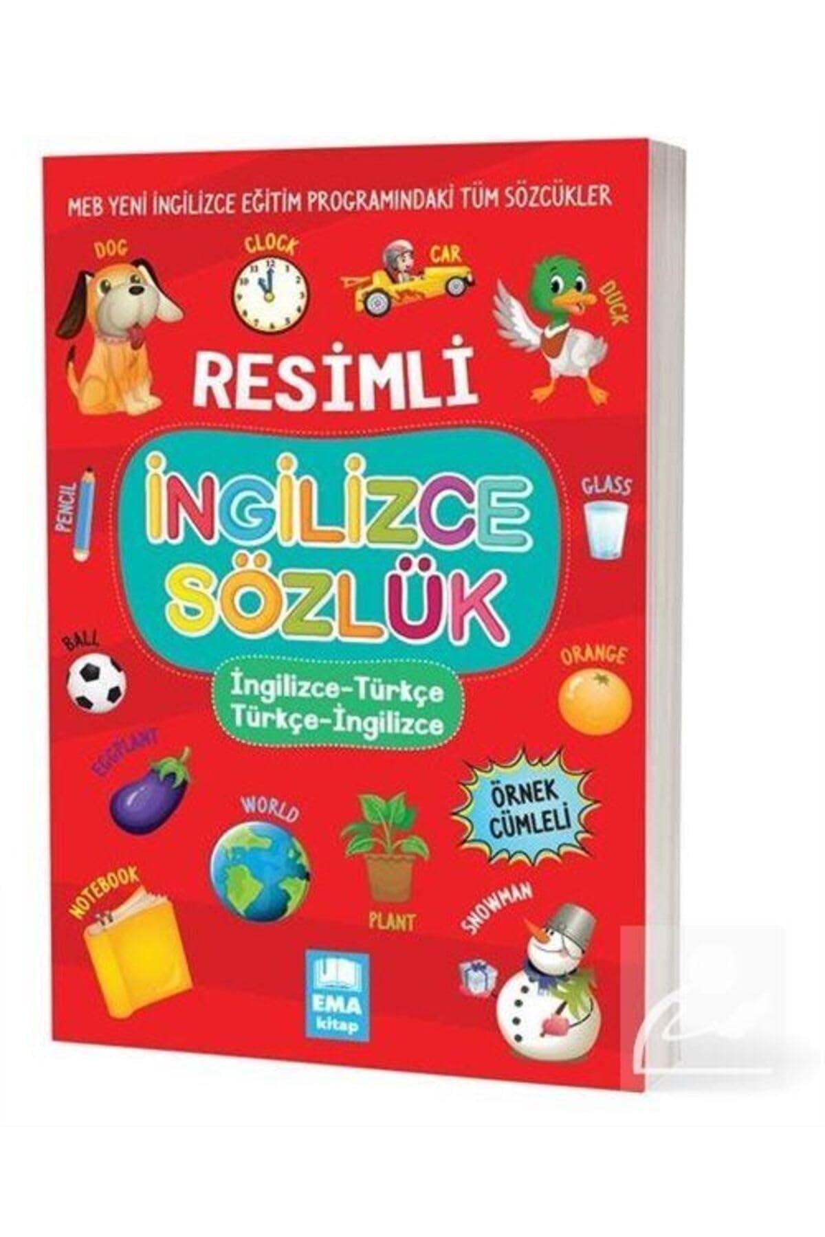 KitapResimli İngilizce - Türkçe / Türkçe - İngilizce Sözlük: (Örnek Cümleli)
