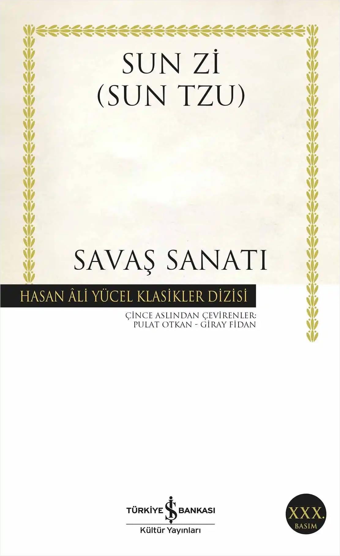 KitapSavaş Sanatı: Hasan Ali Yücel Klasikler Dizisi
