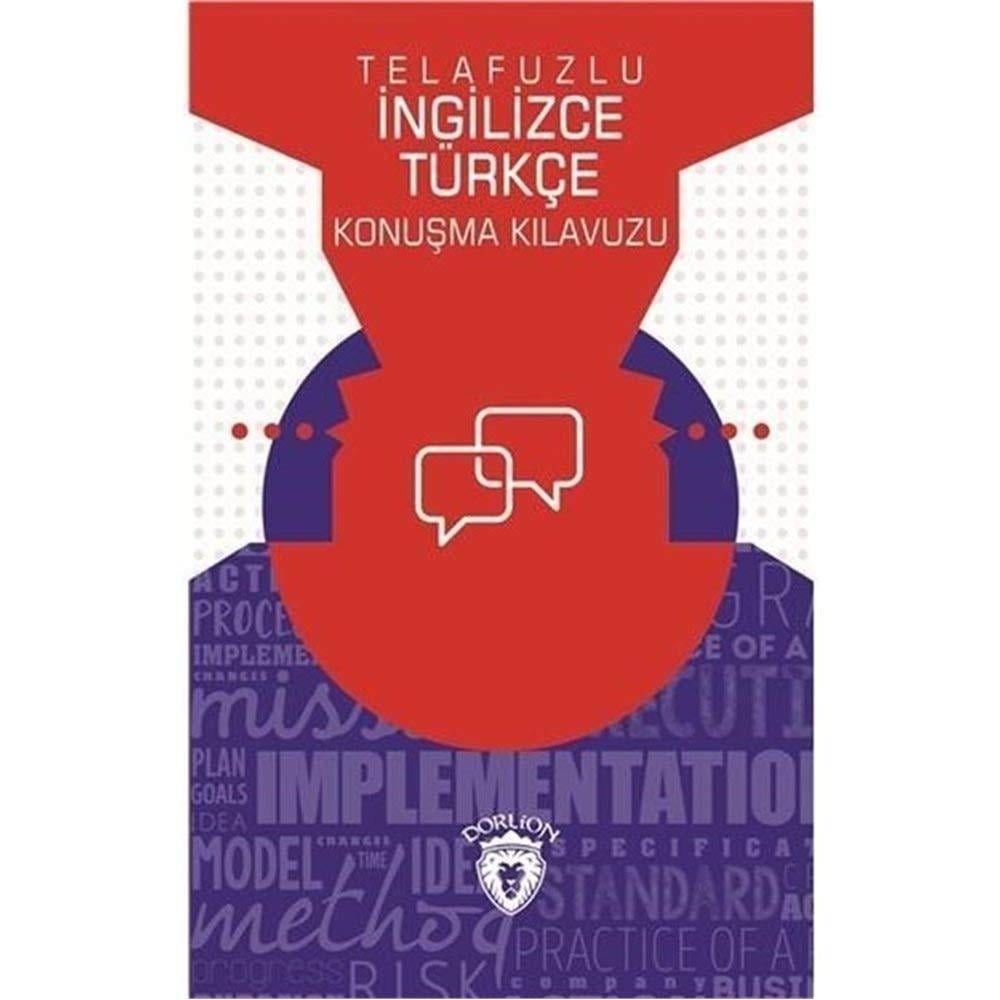 KitapTelafuzlu İngilizce Türkçe Konuşma Kılavuzu (Cep Boy): (Sözlük İlaveli)