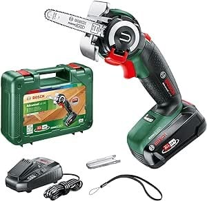 Panter TesterelerBosch Home and Garden AdvancedCut 18 Akülü Panter Testere, Yeşil, 18 V, 1 Akü, 0.7 KG, 65 MM Ahşap Kesme Derinliği