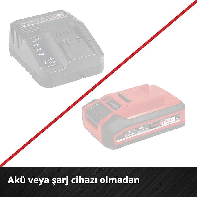 Somun SıkmaEinhell Professional Akülü Darbeli Somun Sıkma IMPAXXO 18/450 Power X-Change (Li-Ion, 18 V, 400 Nm, 3 Vitesli Şanzıman, Kömürsüz Motor, Akü ve Şarj Cihazı Dahil Değildir) - 4510070