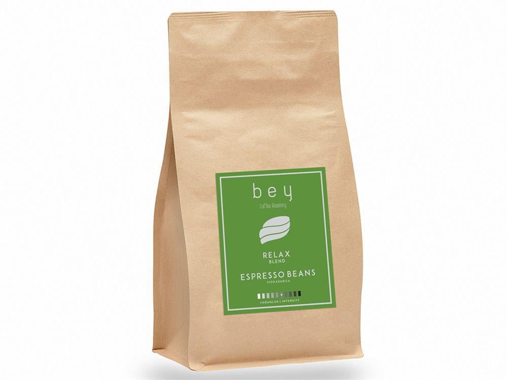 BEY COFFEE ROASTERY Relax Blend Espresso Beans Çekirdek Kahve 250 G