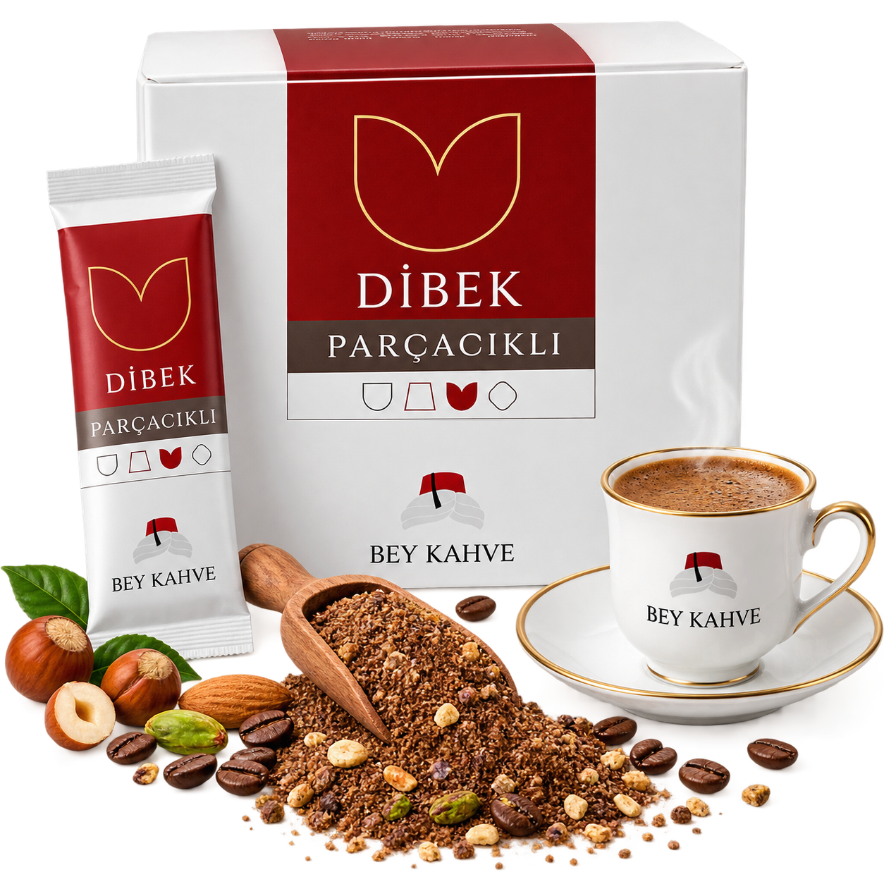 Dibek Kahvesi Parçacıklı Kutu 200 G