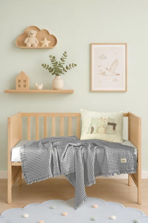 Masal Rüya Pike Set  ANİMALS - GRİ
