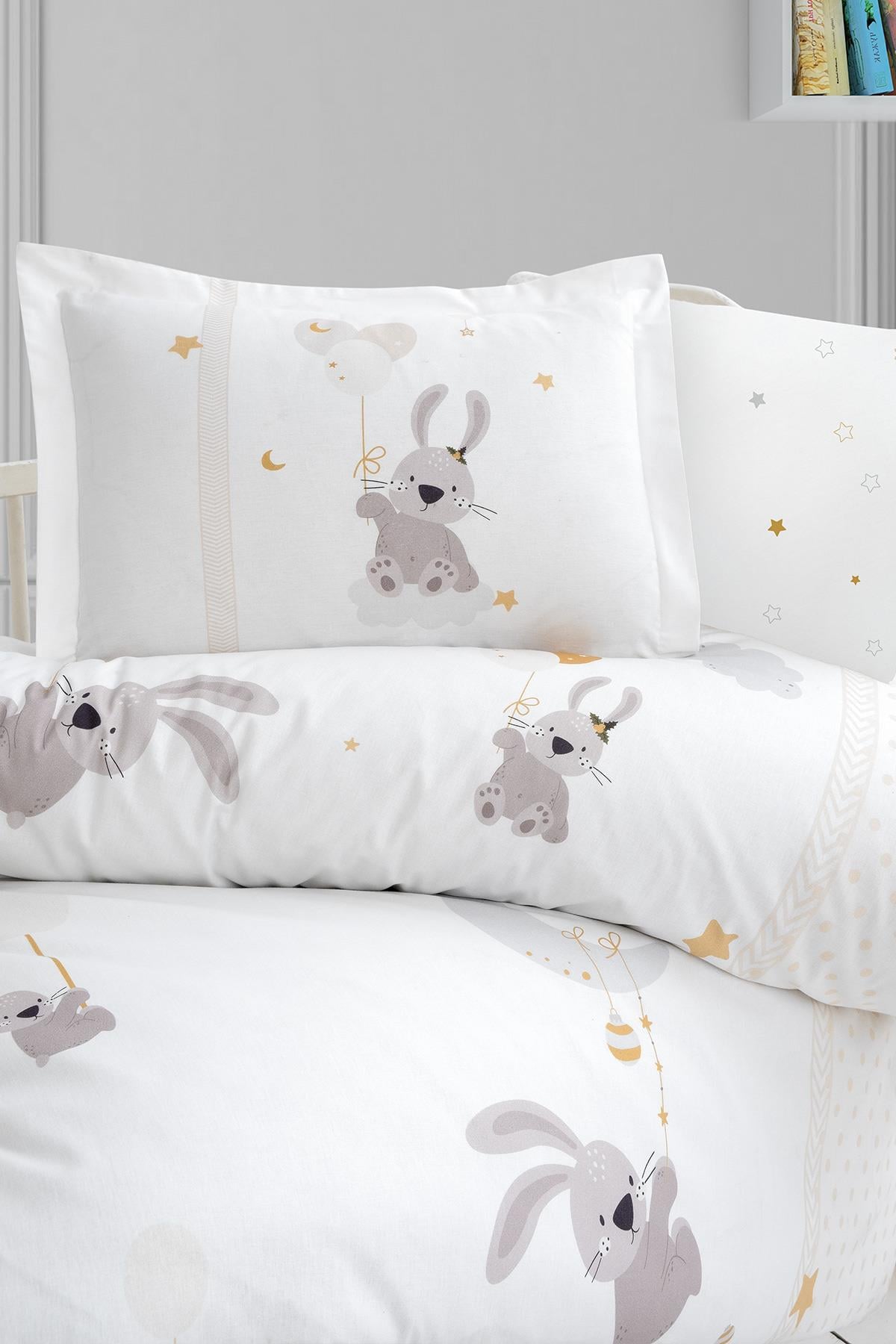 Ranforce Bebek Nevresim Takımı - Bunny Dream